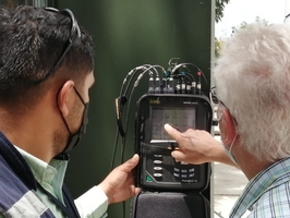 Mexiko: SES-Experte Klaus Burkhart im Einsatz.